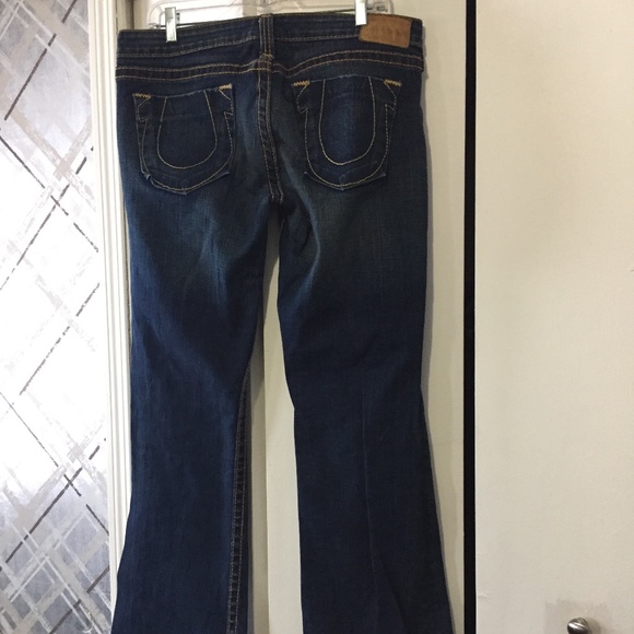 True Religion premium denim jeans, mid-rise women's waist 32, like new. - Picture 4 of 7